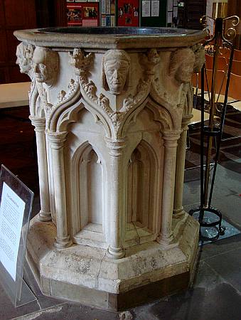 Leicester Cathedral - The Font